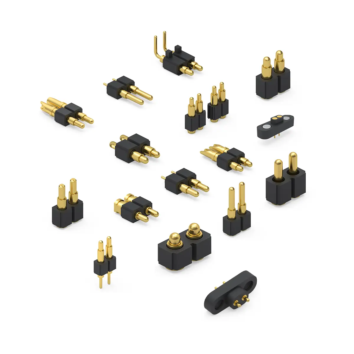 2 pin pogo connectors